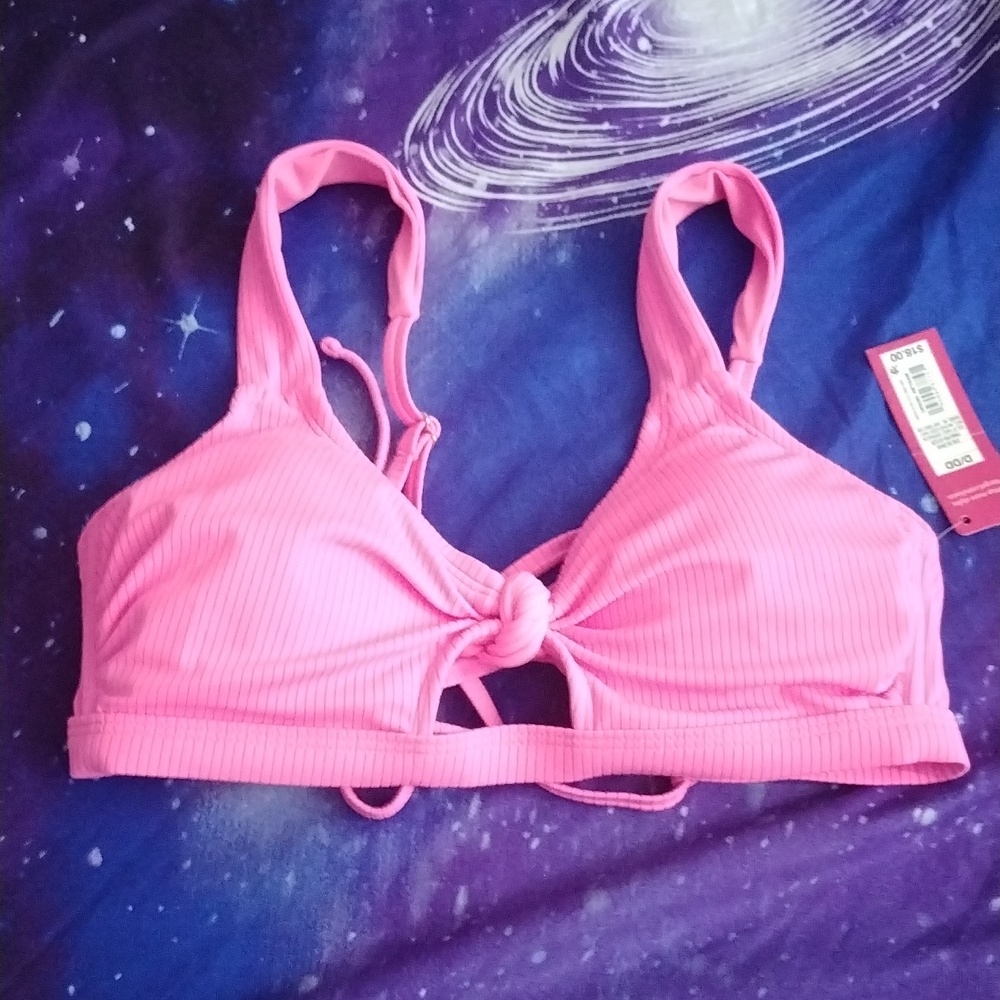 New Xhilaration pink bikini top D/DD